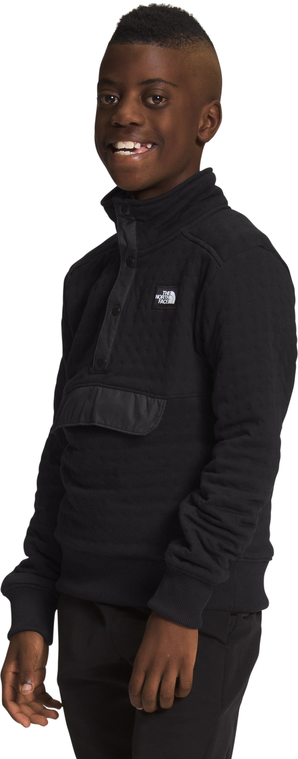 The North Face Edgewater Quilted 1/4 Snap - Boys 3 The North Face Edgewater Quilted 1/4 Snap - Boys