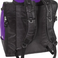Athalon Two Piece Deluxe Bag Set -Obermeyer Sales 85536424 138 PURPLE BLACK Bootbag Back with backpack straps