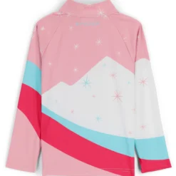 Spyder Bitsy Reflect Zip T-Neck