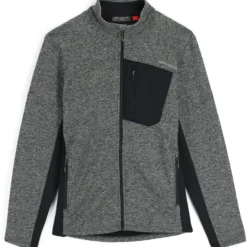 Spyder Bandit Hybrid Full Zip Ski Jacket 11 Spyder Bandit Hybrid Full Zip Ski Jacket -Obermeyer Sales max 2252538 205026 004 F master L