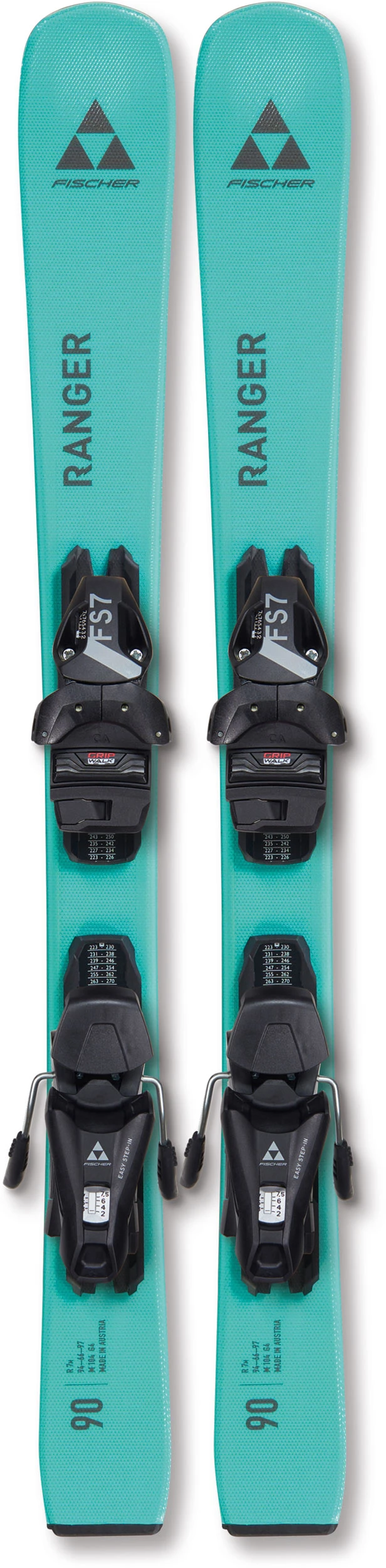 Fischer Ranger Jr Ski + FJ7 CA Jr Ski Binding 3 Fischer Ranger Jr Ski + FJ7 CA Jr Ski Binding