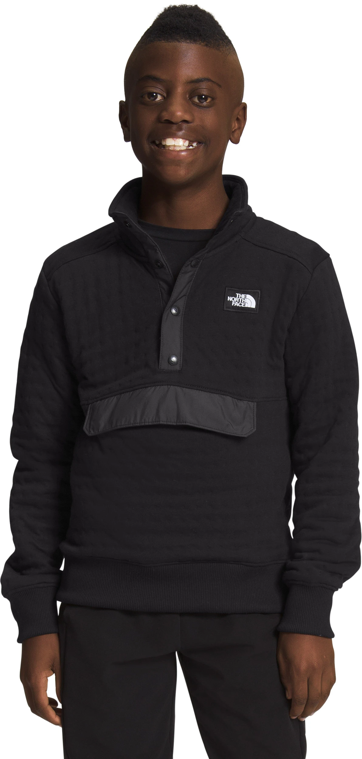 The North Face Edgewater Quilted 1/4 Snap - Boys 7 The North Face Edgewater Quilted 1/4 Snap - Boys - Image 5