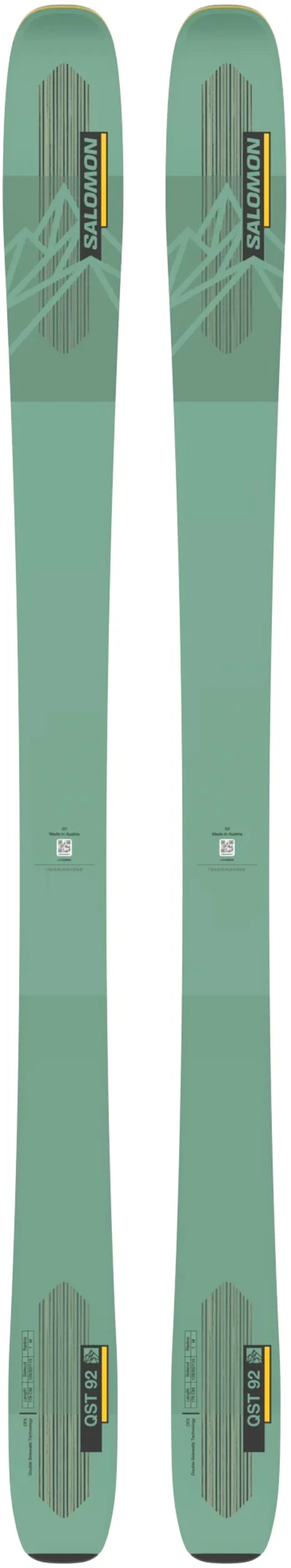 Salomon QST 92 Ski 4 Salomon QST 92 Ski - Image 2