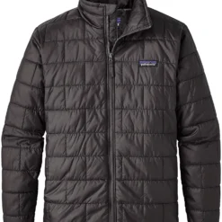 Patagonia Nano Puff Ski Jacket - Boys 7 Patagonia Nano Puff Ski Jacket - Boys -Obermeyer Sales max 6601618 pat 68001 blk